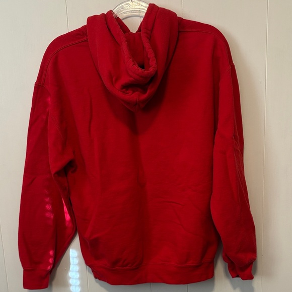 Gildan Red Heavy Blend Hoodie Kansas City Chiefs - Picture 4 of 8